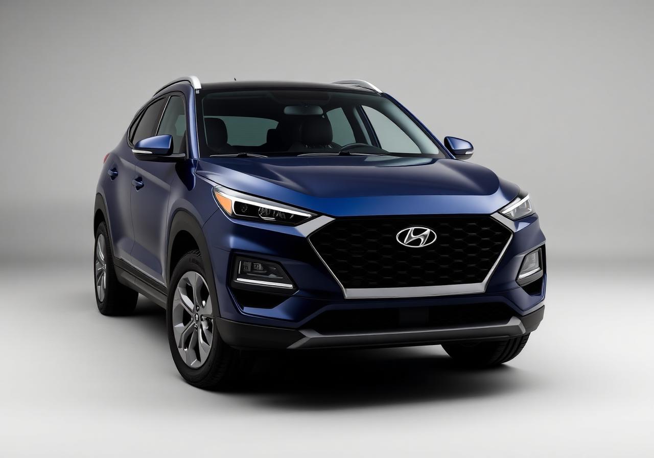 Hyundai Tucson Limited 2022 azul